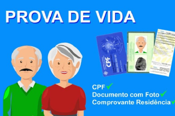 Prova de Vida dos Aposentados e Pensionistas – Setembro 2025